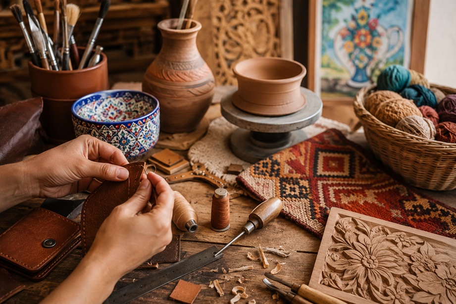 آموزش ساخت صنایع دستی؛ راهنمای کامل ساخت صنایع دستی در خانه